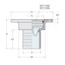 Guidi Guidi Bronze PN16 Flange with male thread DN100