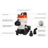 Seaflo Seaflo Manual Bilge Pump 03 Series  - 12V   350 GPH / 1324 LPH