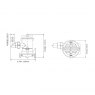 Seaflo Seaflo Manual Bilge Pump 03 Series  - 12V   350 GPH / 1324 LPH