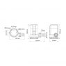Seaflo Seaflo Manual Bilge Pump 13A Series  - 12V   1500 GPH / 5678 LPH
