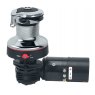 Harken 60RWC12H-Radial Rewind Electric Chrome Winch  w/Dual Function Control Box Included -12 Volt.C