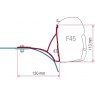 Fiamma Kit for Ducato with Roof Rack (98655-485)