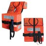LALIZAS Foam Folding Lifejacket Compact, SOLAS/MED, Adult, Orange