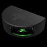 Lopolight 2nm 112,5? Starboard sidelight, vertical mount, black w/2,5 meter cable