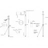 ScanStrut Scanstrut LMP-1 Pole-Leveller Radar Mount (Garmin, Raymarine & B&G)