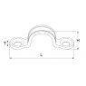 TCS Chandlery EYE STRAP A4