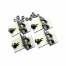Photonic Universe Set of 4 solar panel brackets for motorhomes, caravans, boats or roof mounting