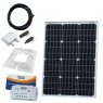 Photonic Universe 60W 12V solar charging kit with 10A controller, mounting brackets and cables