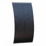 Photonic Universe Photonic Universe 200W black semi-flexible fibreglass solar panel with round rear junction box and 3
