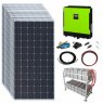 Photonic Universe Photonic Universe 3.6kW grid-tie solar power kit with 5.5kW hybrid inverter and 24kWh battery bank