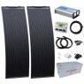 Photonic Universe Photonic Universe 1.5kW complete van conversion kit with 2 x 150W black narrow semi-flexible solar p