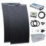 Photonic Universe Photonic Universe 3kW complete van conversion kit with 2 x 160W black semi-flexible solar panel, 200