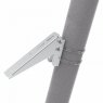 Photonic Universe Adjustable angle bracket for mounting a small solar panel on a single arm pole, fe