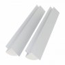 Photonic Universe Photonic Universe Set of 2 x 67cm aluminium solar panel mounting brackets/spoilers for fitting solar