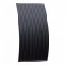 Photonic Universe Photonic Universe 160W black semi-flexible fibreglass solar panel with round rear junction box and 3
