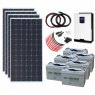 Photonic Universe Photonic Universe 1440W 24V Complete Off-grid solar power system with 4 x 360W monocrystalline solar