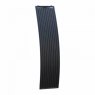 Photonic Universe Photonic Universe 100W black ultra-narrow semi-flexible fibreglass solar panel with durable ETFE coa