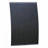 Photonic Universe Photonic Universe 120W black semi-flexible fibreglass solar panel with round rear junction box and 3