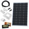 Photonic Universe Photonic Universe 120W 12V dual battery solar charging kit with 10A controller, mounting brackets an