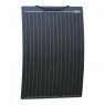 Photonic Universe 60W black semi-flexible fibreglass solar panel with durable ETFE coating