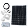 Photonic Universe Photonic Universe 100W 12V solar charging kit with 10A controller, mounting brackets and cables