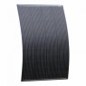 Photonic Universe Photonic Universe 150W black semi-flexible fibreglass solar panel with round rear junction box and 3