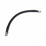 Photonic Universe 30cm 50mm2 heavy duty black battery cable link with eyelets to connect batteries