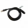 Photonic Universe 2m RS485 to RJ45 cable to connect a waterproof solar charge controller to a remote