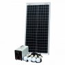 Photonic Universe Off-Grid Solar Lighting System with 40W solar panel, 2 x 2.5mmÂ² solar extension c