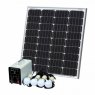 Photonic Universe Off-Grid Solar Lighting System with 80W solar panel, 2 x 2.5mmÂ² solar extension c