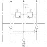 Hy-Pro Drive Hy-Pro Drive PR+ RRV REVERSING MARINE HYDRAULIC PUMP WITH RESERVOIR AND RELIEF VALVES