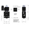 Hy-Pro Drive Hy-Pro Drive MARINE AUTOPILOT SECONDARY STEERING CYLINDER UNLOADER VALVE