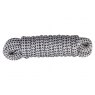 Talamex Polyester/Polypropylene Spliced Mooring Lines - White/Black