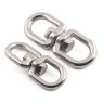 TCS Chandlery Eye and Eye Swivels - 316 / A4 Stainless Steel