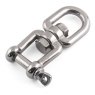 TCS Chandlery Eye and Jaw Swivels - 316 / A4 Stainless Steel
