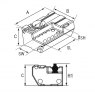 Nuova Rade BORA Tank Fr. Water w/Pump 12V,