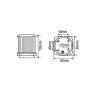 Lalizas CLASSIC 20 All-Round Lights with black housing