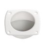 Finger Flush Pull, Ø44mm, 57x57mm, Plastic,