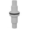 Non-return valve with 3/4 or 1'' outlet