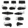 Hinges - Polyamide (Various, Black/White)