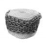 CABO Anchor Rope for windlass,Three Strand, ø12mm,L70m,Nylon,White,w/Lofrans' Chain ø6mm,ISO 4565,L8