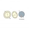 Nuova Rade Inspection Hatch with easy Removable Lid - Various Colours and Sizes