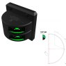 Lopolight Lopolight 2nm 112,5° Green, Starboard - Silver, Black, White