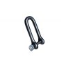 TCS Chandlery Titanium Long D Shackle - 8mm x 62mm