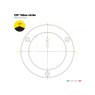 Lopolight Lopolight  3nm 225º Yellow, Double, Pro series1Hz fl, Ex Zone 1&2