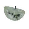 Mantagua Navigation Sidelight - <20m boat - Port Red 112.5° without black cover cap