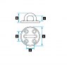Lewmar LEWMAR Halyard Pad Eye