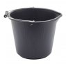 Pro Dec 3 Gallon Black Plastic Bucket With Pourer