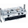 Techimpex SKIPPER Double burner cooker with grill  compartment.