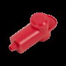 VTE Europe CableCap 18AWG to 10AWG 0.8mm2 to 5mm2 Stud Red